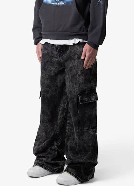 mnml Men's Void Baggy Cargo Denim